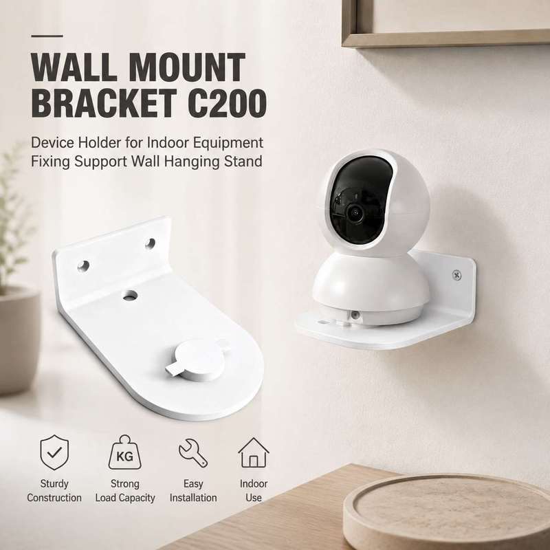 Eufy Camera E220 - Wandhalterung C200 Gerätehalter Innenbereich Ausrüstungs-Befestigungsstütze Wandhängeständer