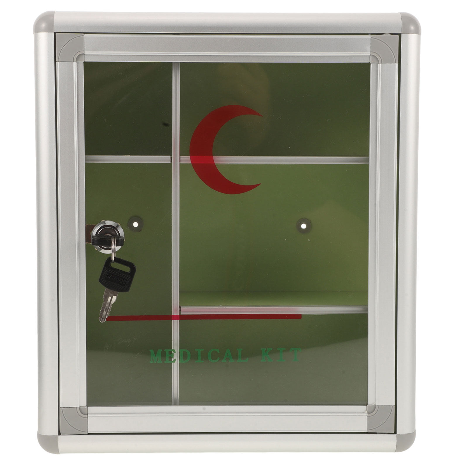 Medicine Cabinet Lock - Wandmontierter abschließbarer Medizinschrank aus Aluminiumlegierung, tragbare